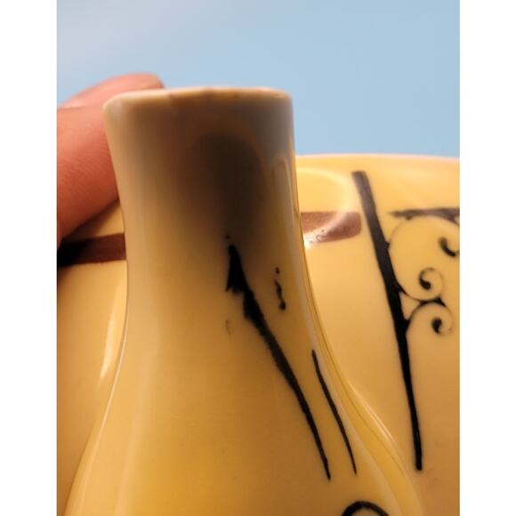 Vintage Red Horse Inn Ceramic Tea Pot English Look Cottage Ware #8405 - Picture 11 of 16